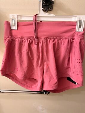Under Armour Coral Pink Women's Athletic Shorts